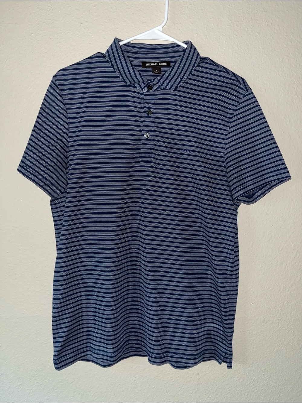 Michael Kors Men's Striped Polo Shirt